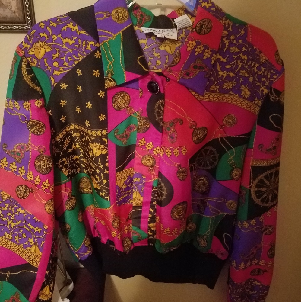 Andrea Gayle shirt multi-color